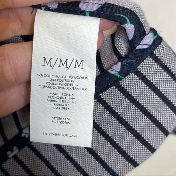 CAbi Dappled Striped Car Coat Blazer M - Picture 5 of 6